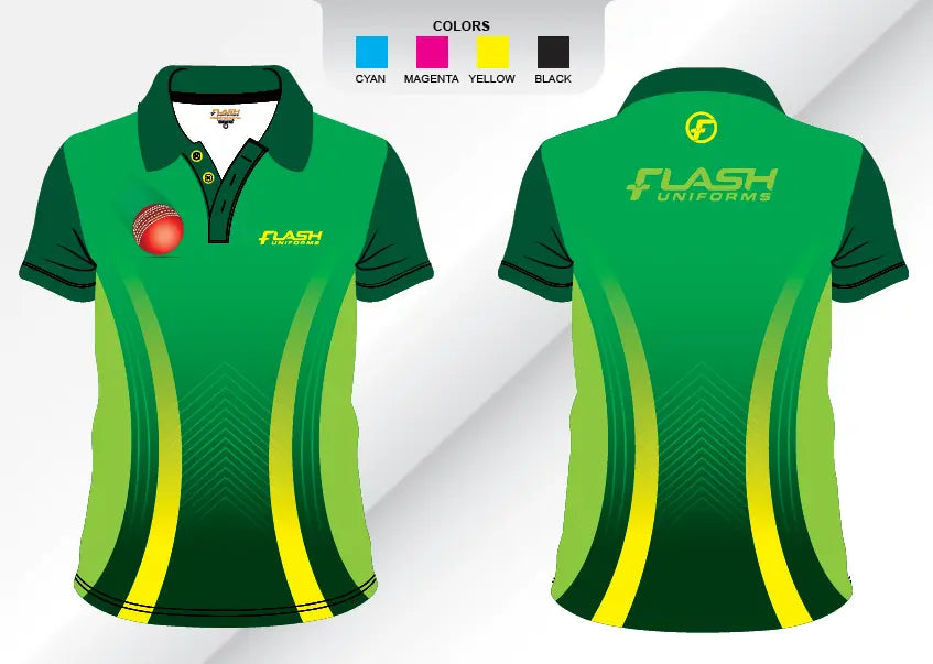 Custom Sublimated Cricket Polo Shirt SP31  Sublimation